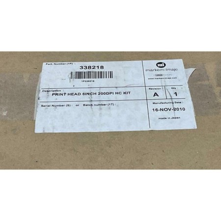 Original Markem Imaje PN 338218 Printhead 200 DPI