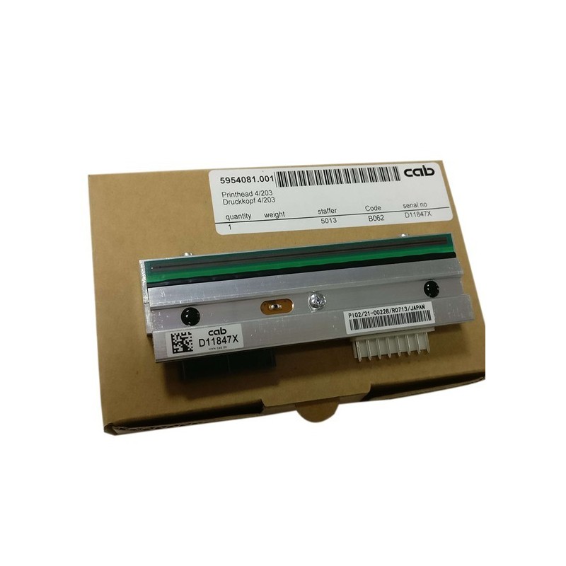 CAB 5954081.001 Thermal Printhead 203 DPI for A4Plus Original CAB