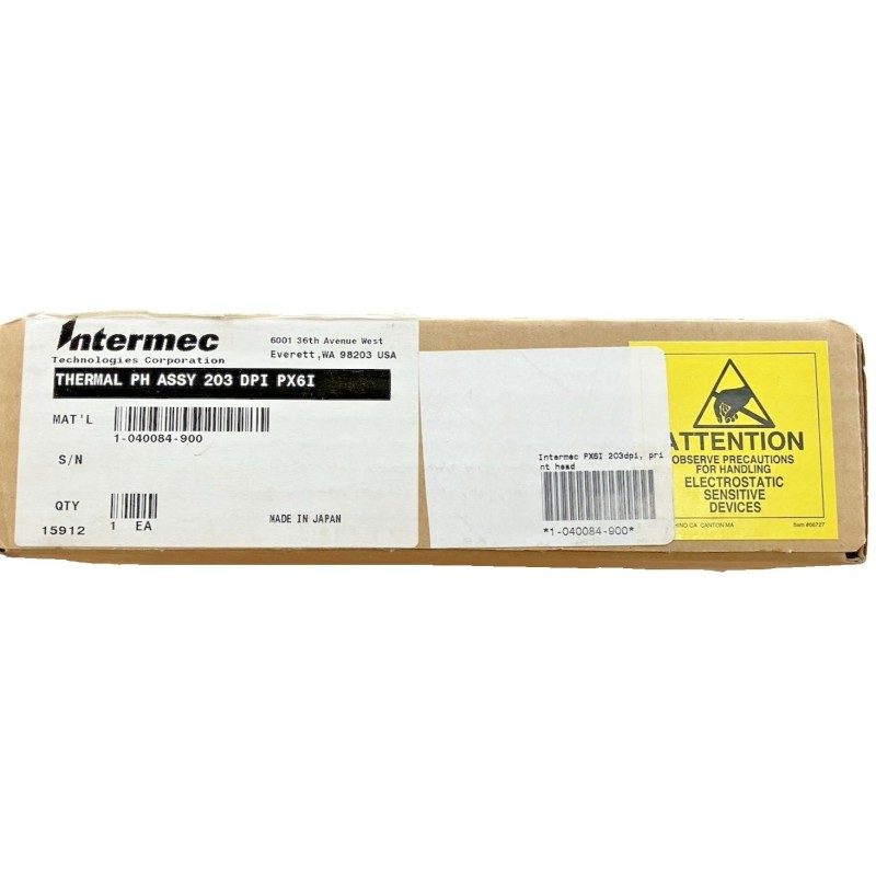 Genuine Intermec PX6i Thermal Printhead (203dpi, 1-040084-900)