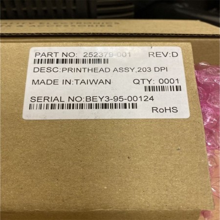 Original Printronix 252379-001 Thermal Printhead 203 DPI T4M