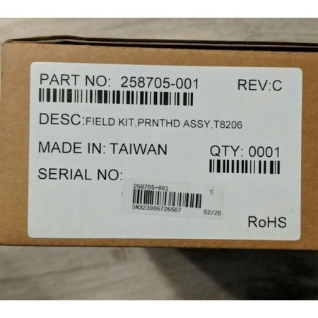 Printronix 258705-001 Printhead 203dpi for T8206