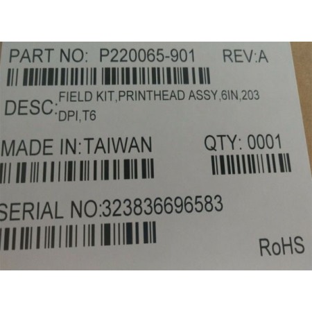Printronix P220065-901 Printhead 203dpi for T6000