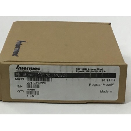 New Honeywell 203dpi Printhead for PC23d – 201-031-220 OEM