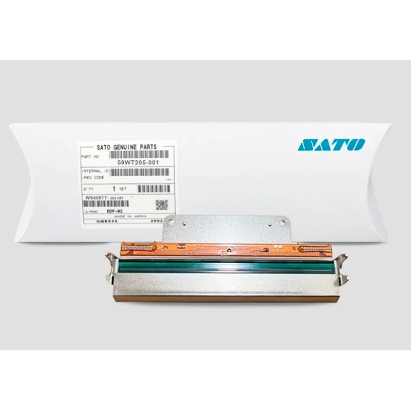 SATO WT205-001 Printhead 203 DPI – WS408TT Original Thermal Print Head